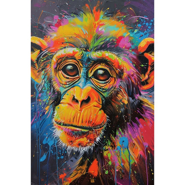 Monkey Acrylic Canvas